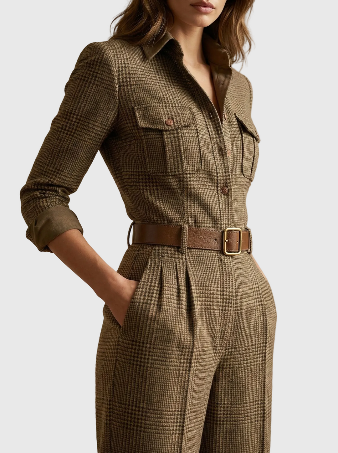 Elga - Modern Tweed Overall
