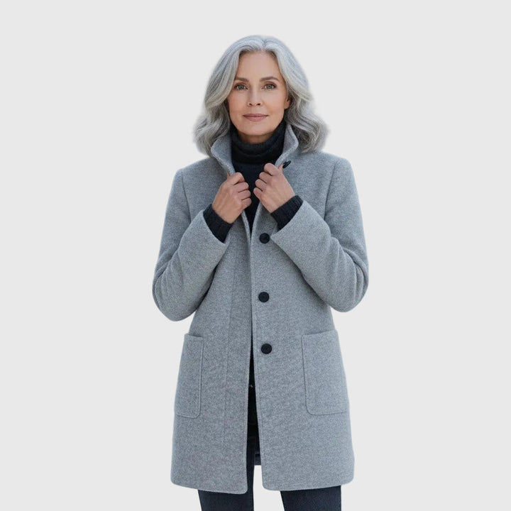 Susan | Klasszikus Mindennapi Gyapjú Kabát