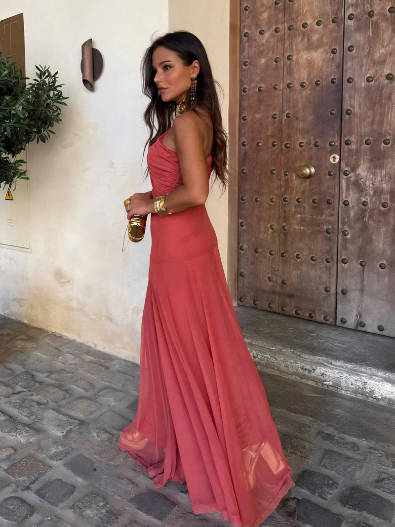 Dóra - Elegáns Maxi Ruha Mesh