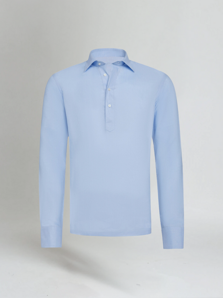 Linen Pop-over Ing - Világoskék
