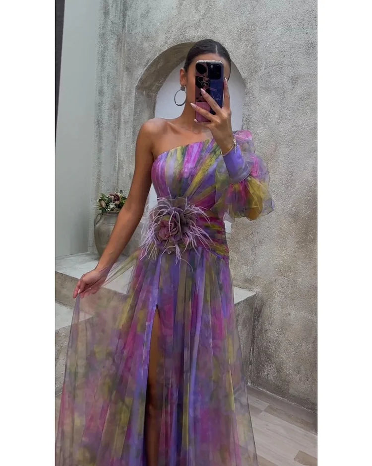 Lilla - Elegáns Ruha