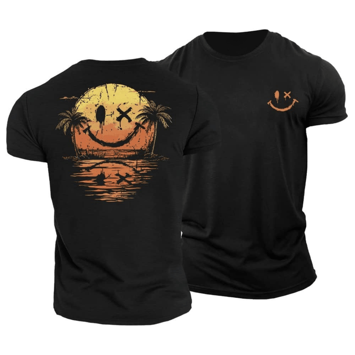 Jack - Nyári Smiley Tenger T-Shirt