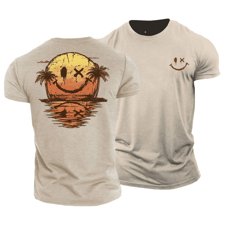 Jack - Nyári Smiley Tenger T-Shirt